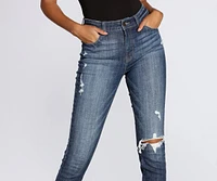 Clara High Rise Skinny Jeans