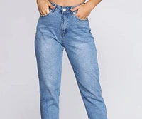 High Rise Classic Boyfriend Jeans