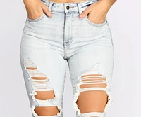 Bella High Rise Super Destructed Jeans