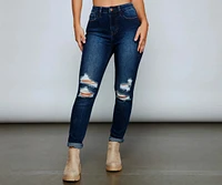 Taylor High Rise Cropped Skinny Jeans