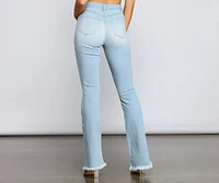 Walk It Out Style High-Rise Flared Jeans