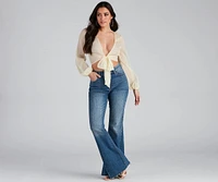 You've Got Flare High Rise Jeans