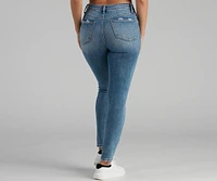 Harper Mid-Rise Skinny Jeans by Windsor Denim