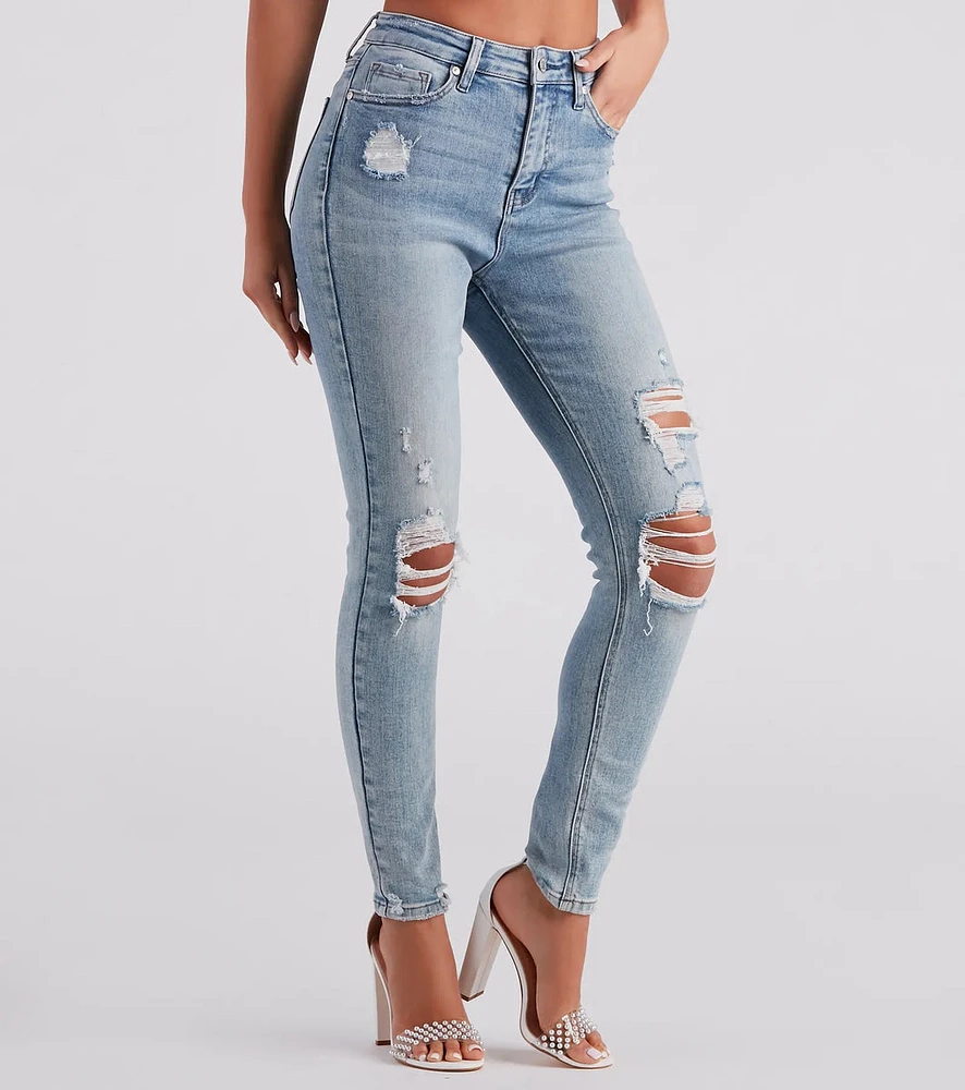 Taylor High-Rise Skinny Jeans By Windsor Denim