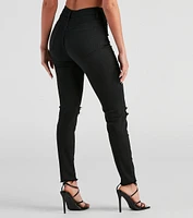 Taylor High-Rise Cropped Skinny Jeans by Windsor Denim