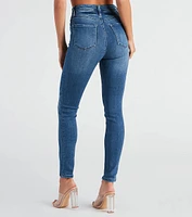 Taylor High Rise Distressed Skinny Jeans By Windsor Denim