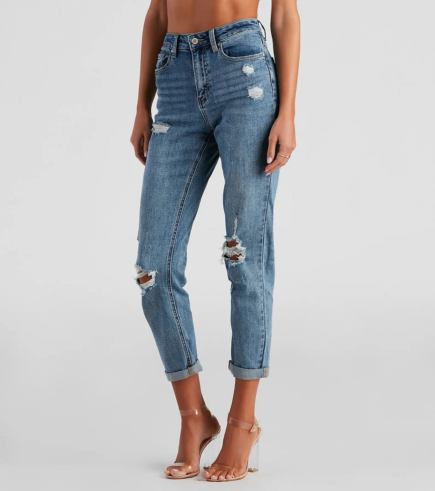 Amanda High-Rise Boyfriend Jeans by Windsor Denim