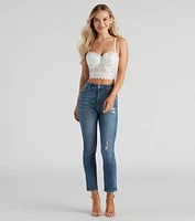 Taylor High Rise Skinny Ankle Jeans By Windsor Denim