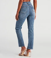 Desa High-Rise Straight Leg Jeans By Windsor Denim