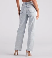 Not Your Babe High-Rise Boyfriend Jeans