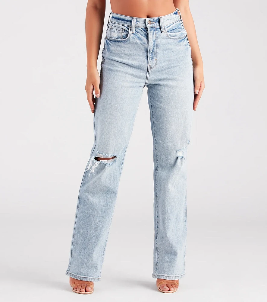 Total Mood High-Rise Boyfriend Denim Jeans