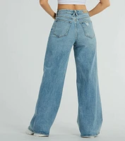 Iconic Staple High-Rise Wide-Leg Jeans