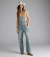 Casual Babe Tinted Denim Overalls