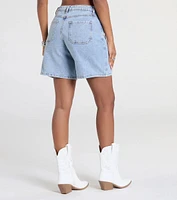 All Day Mid-Rise Denim Jorts