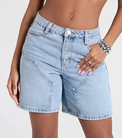 All Day Mid-Rise Denim Jorts