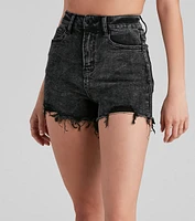 Reese Distressed Mom Shorts by Windsor Denim