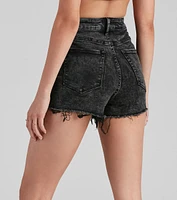 Reese Distressed Mom Shorts by Windsor Denim