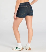 Easy Going High-Rise Denim Shorts