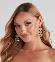 Eyes On Me Rhinestone Earrings