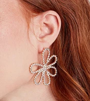 Whimsical Statement Flower Earrings