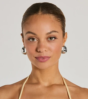 Be Bold Moment Half Hoop Earrings