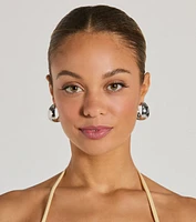 Be Bold Moment Half Hoop Earrings