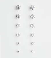 Cubic Zirconia Studs Set