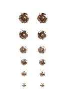 Cubic Zirconia Studs Set