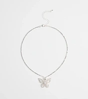 Fly Season Butterfly Necklace