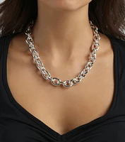 Make It Chic Chunky Chain Necklace