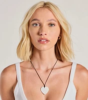 Loving Heart Shell Necklace
