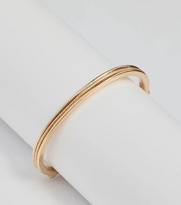 Time For Luxe Bangle Bracelet