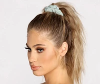 A Pastel Obsession Satin Scrunchies 5 Pack