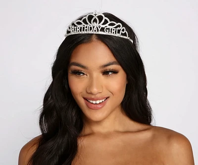 Issa Celebration Birthday Girl Rhinestone Tiara