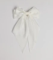 Delicate Glam Large Hair Bow