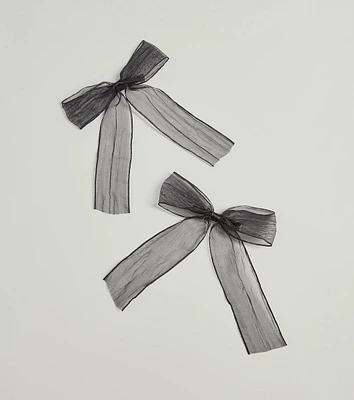 Classic Beauty Two-Pack Hair Bow Set