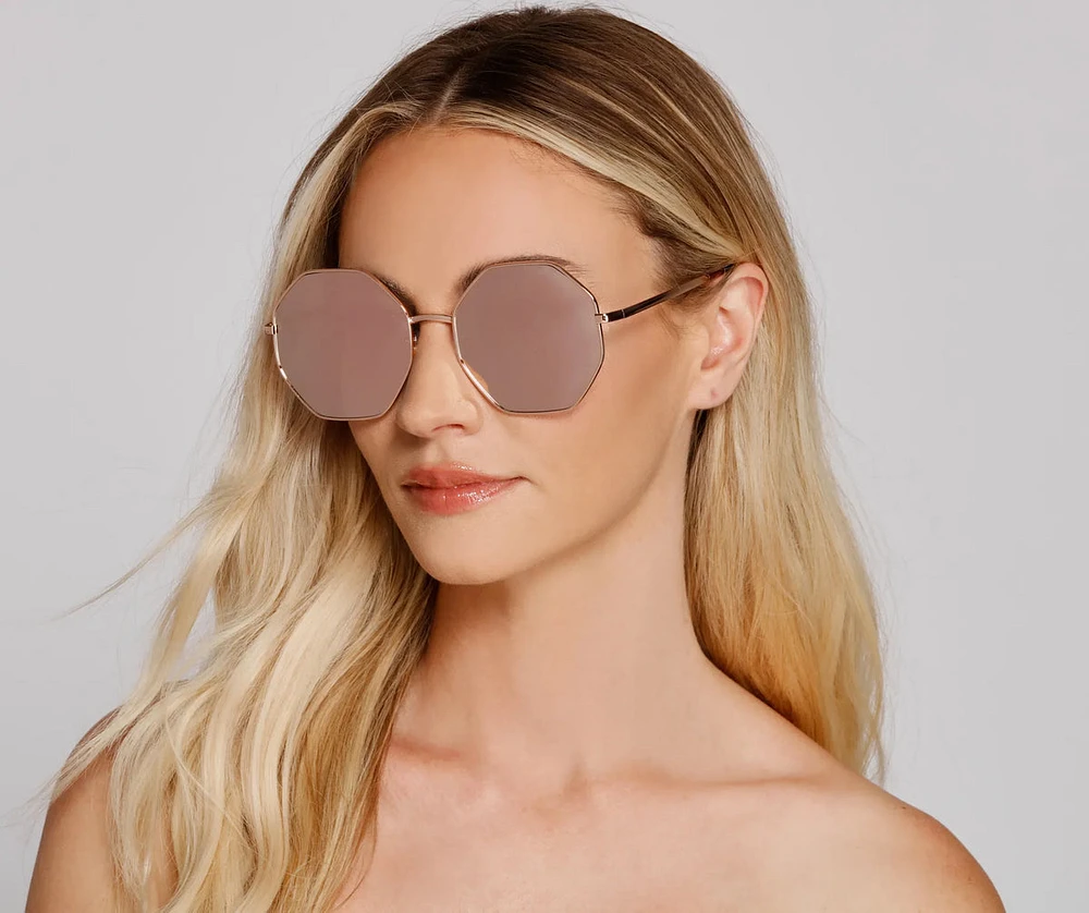 The Good Life Geometric Sunglasses