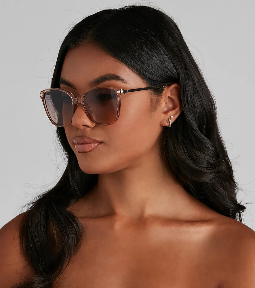 Trendy Fab Oversized Sunglasses