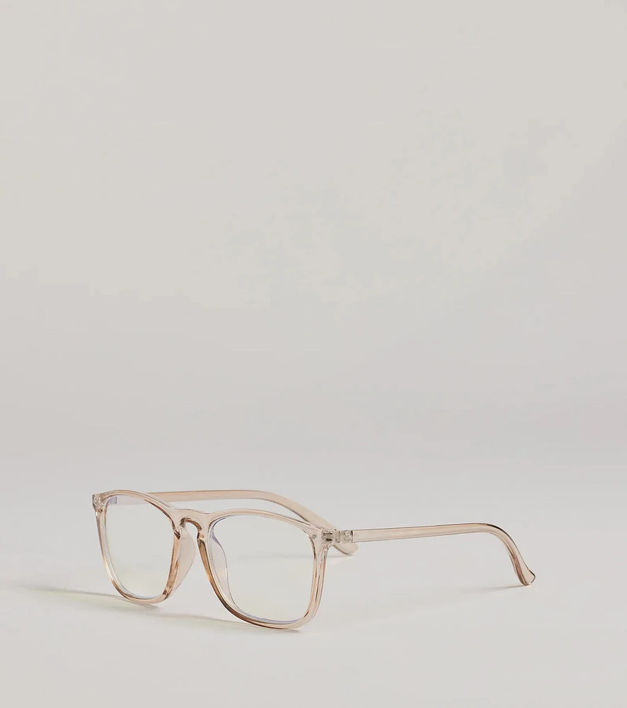 Classically Chic Blue Light Eyeglasses