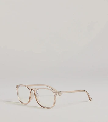 Classically Chic Blue Light Eyeglasses