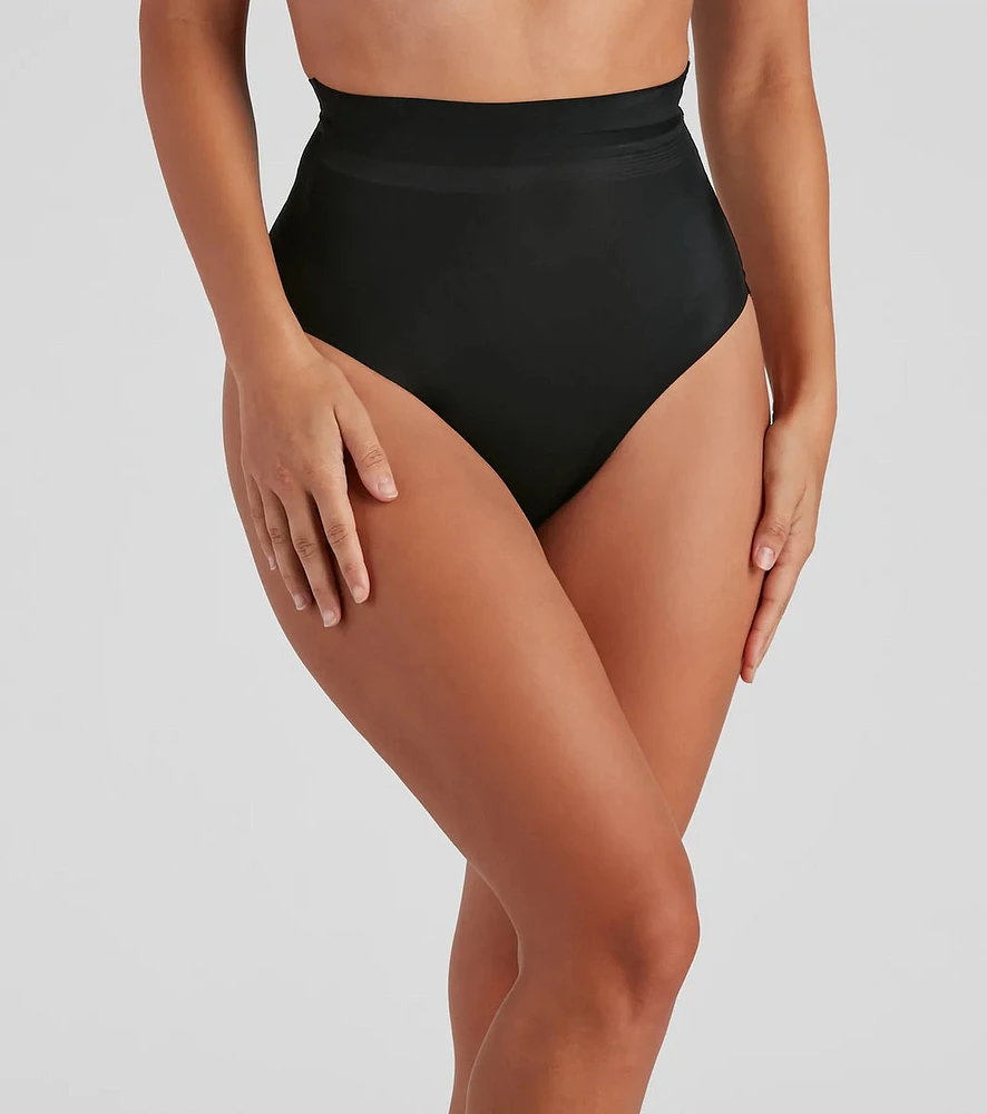 Sleek Silhouette No-Slip Shaper Thong