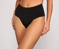 Smooth Mid Rise Shaper Thong