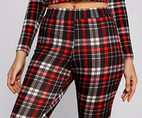 Classic Plaid Pajama Leggings