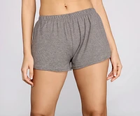 Catching Cozy Vibes Pajama Shorts