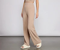 Taking Knit Easy Wide Leg Pajama Pants