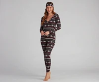 Wish Come True Fair Isle Cozy Onesie And Headband Set