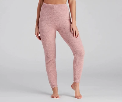 Cozy Snuggles Chenille PJ Leggings