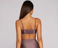 Back It Up Strappy Swim Top