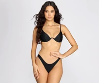 Wavy Baby Wired Swim Top