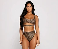 Wild And Fierce Bikini Top